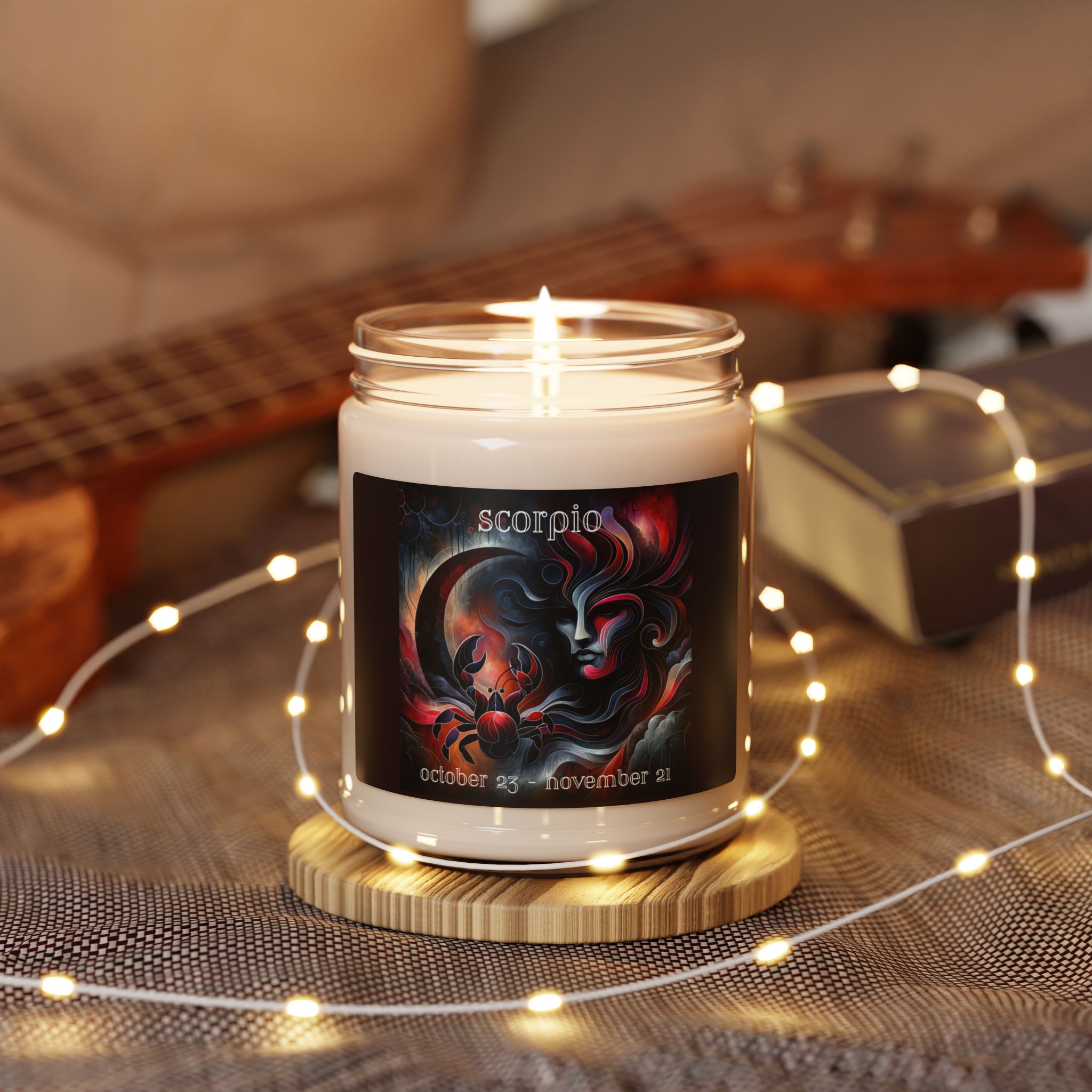 Scorpio Zodiac Candle Collection - 9 oz. - Various Scents - Image 2
