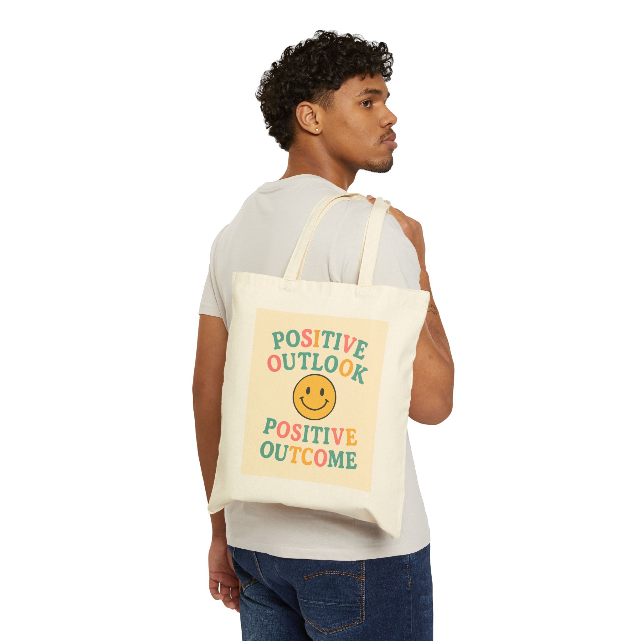 Positive Outlook = Positive Outcome Tote - Image 2