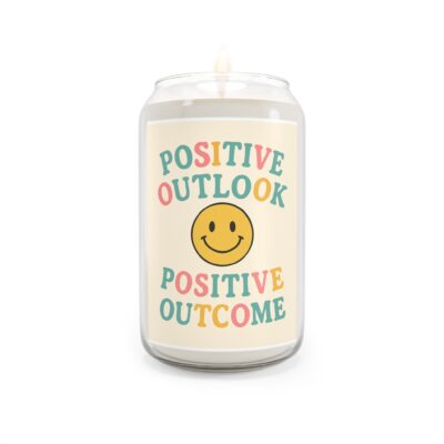 Positive Outlook, Positive Outcome Candle