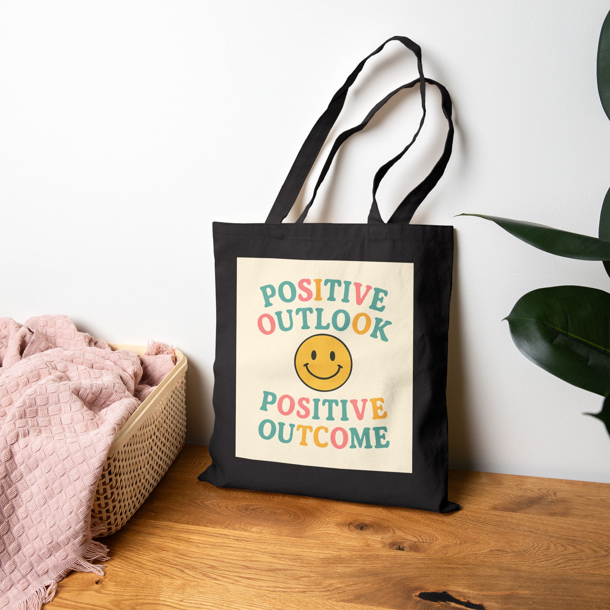 Positive Outlook = Positive Outcome Tote - Image 7
