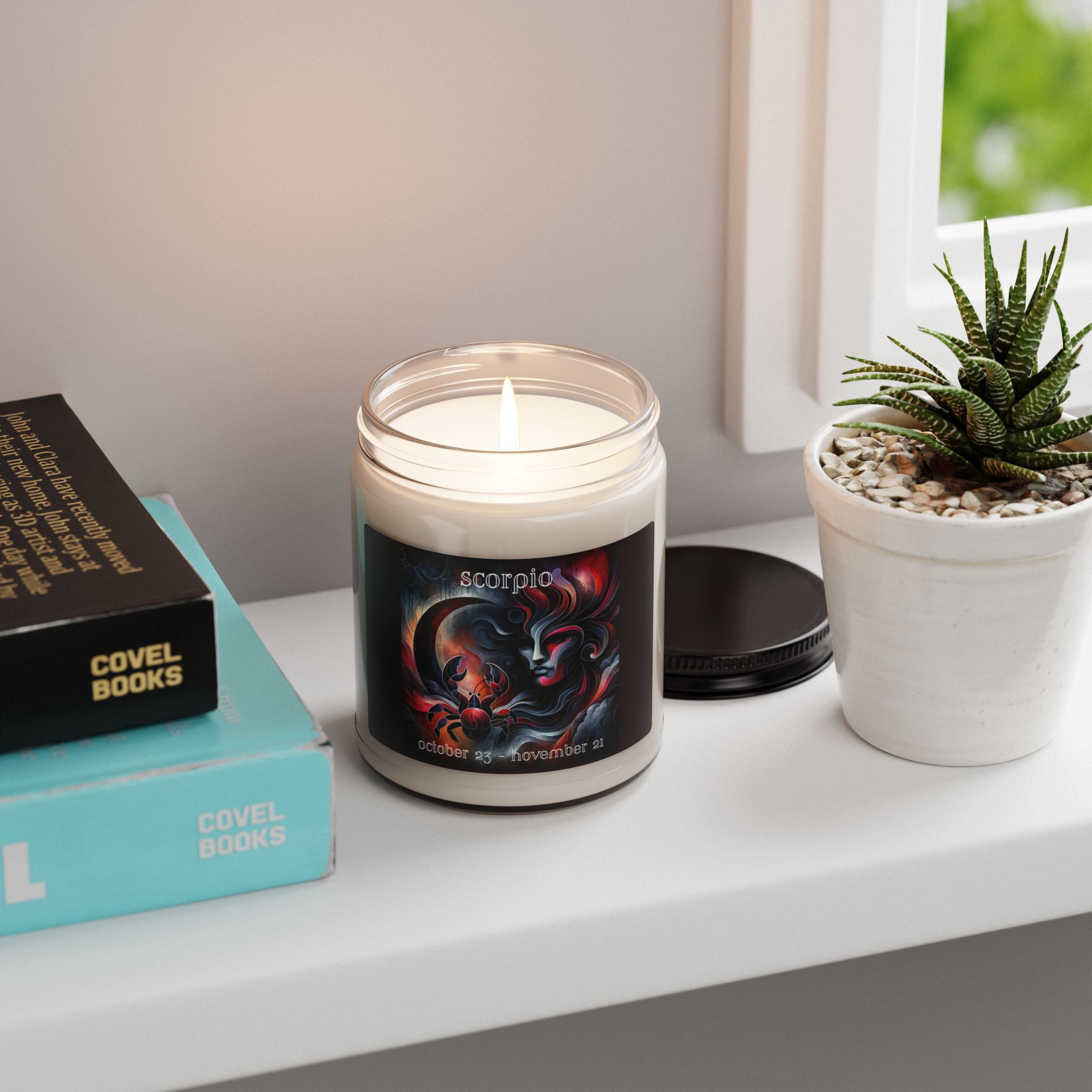 Scorpio Zodiac Candle Collection - 9 oz. - Various Scents - Image 3