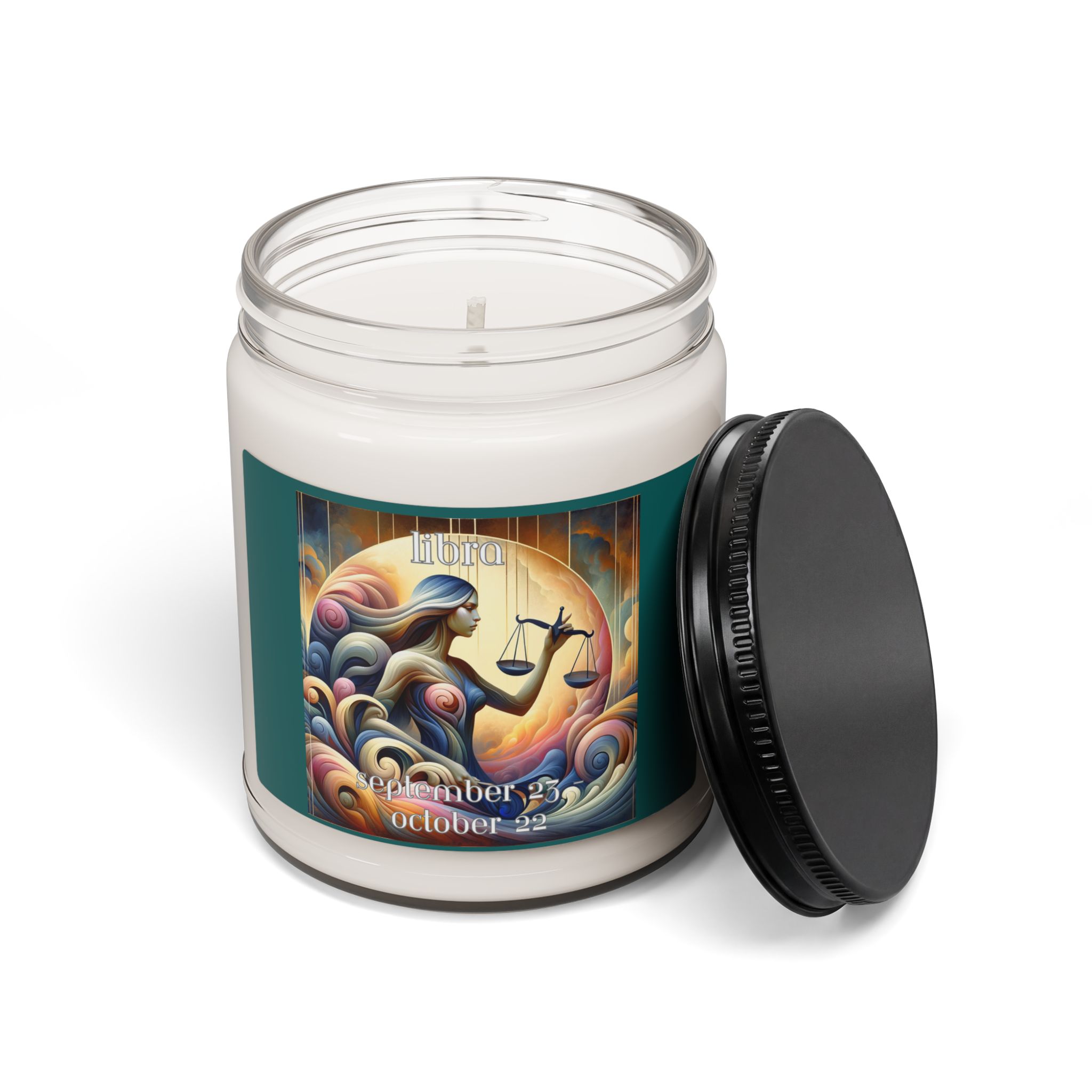 Libra Zodiac Candle Collection - 9 oz. - Various Scents - Image 3