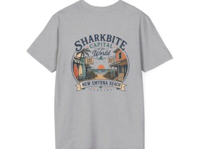 Sharkbite Capital of the World – New Smyrna Beach, Florida Vintage