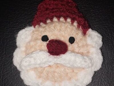 Crochet Santa Face
