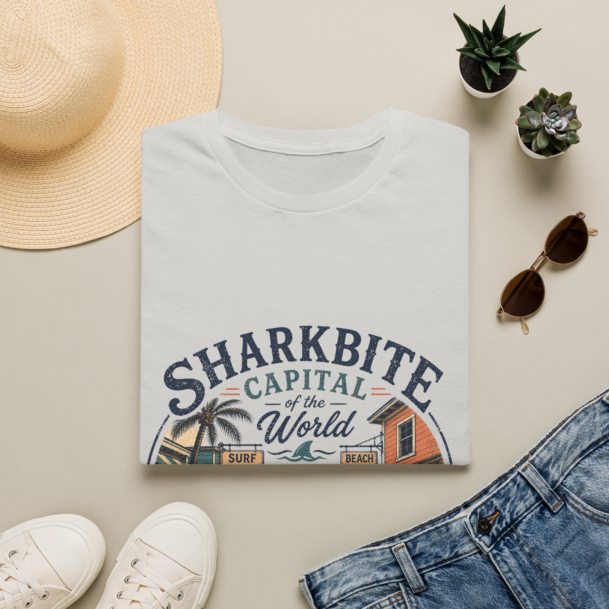 Sharkbite Capital of the World Tee - Image 5