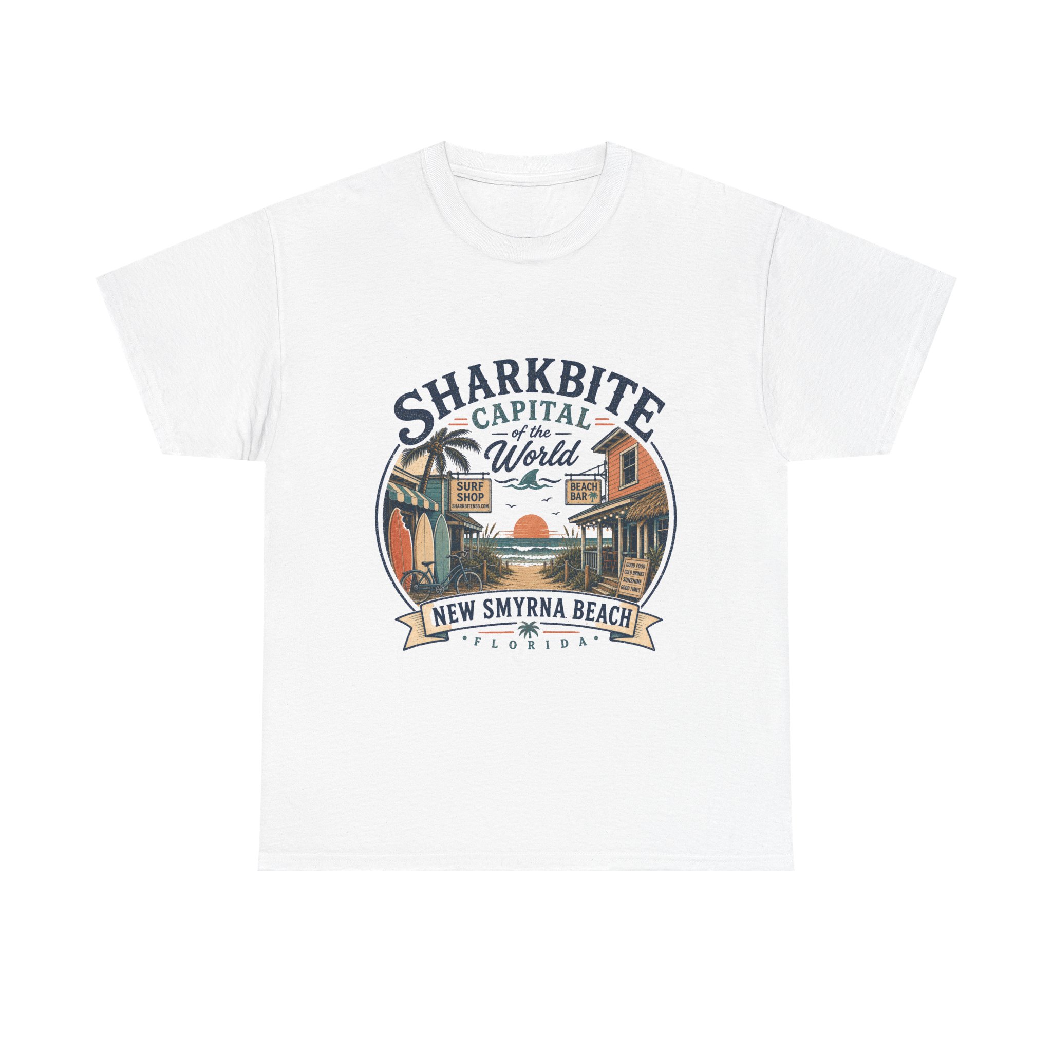 Vintage Sharkbite – Boxy Front Print Tee - Image 4