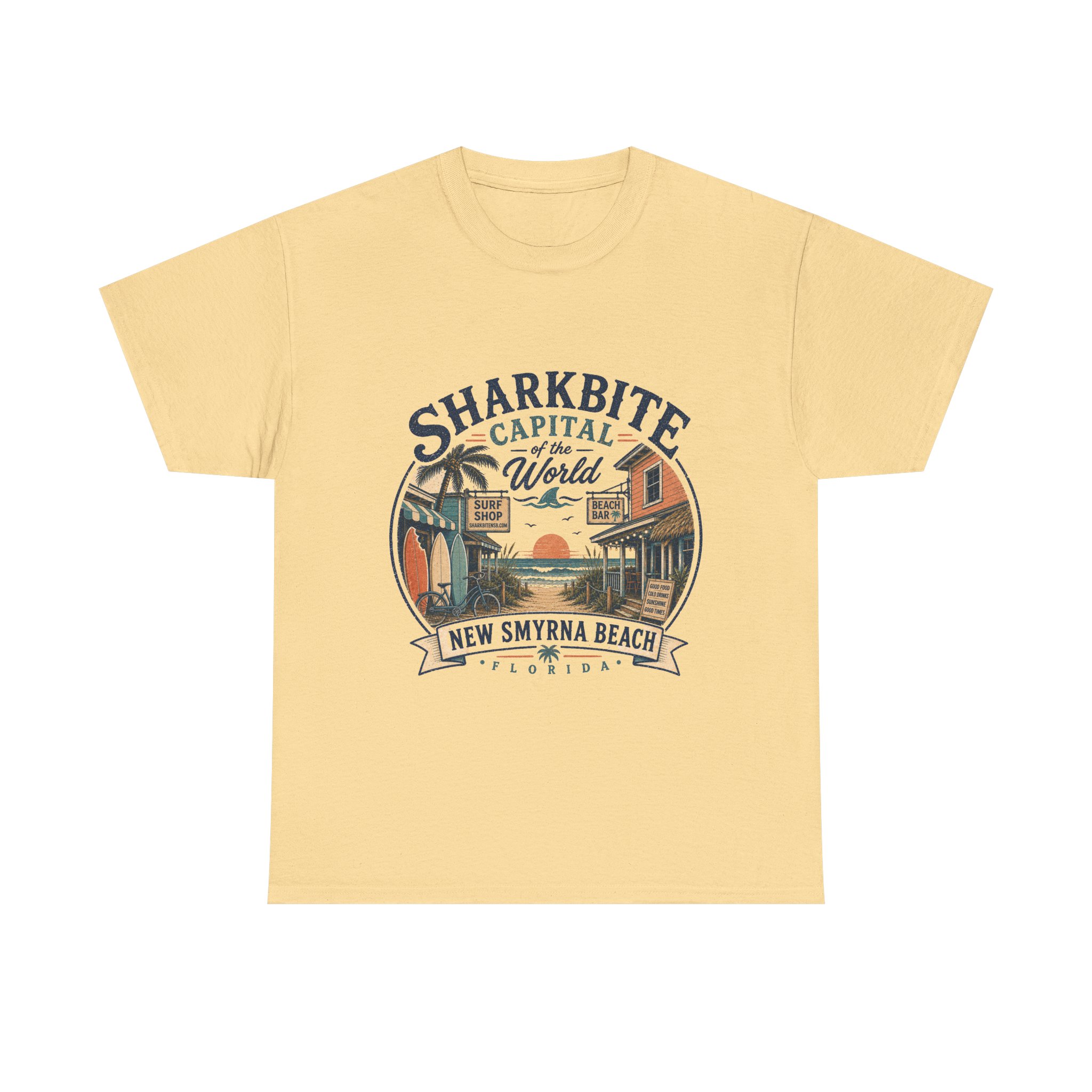 Vintage Sharkbite – Boxy Front Print Tee - Image 8
