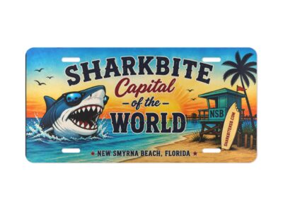 Sharkbite Capital of the World License Plate