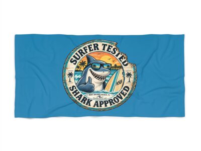 Surfer Tested, Shark Approved Beach Towel