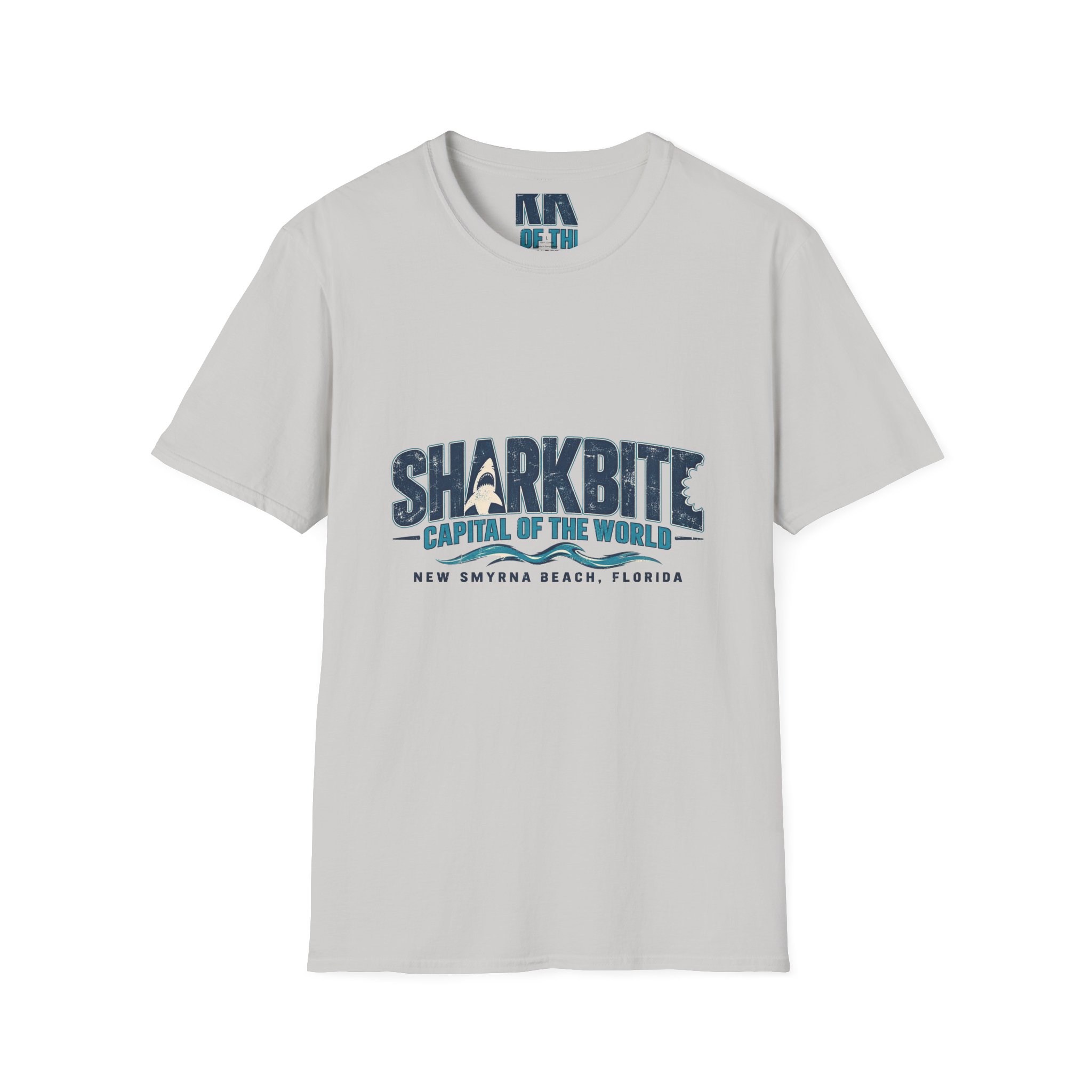 Sharkbite Capital of the World -Softstyle T Shirt - Image 4